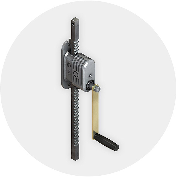 Lock Manual drives HWA53