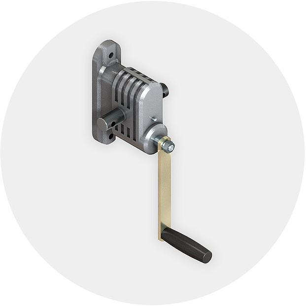 Lock Handantriebe HWA
