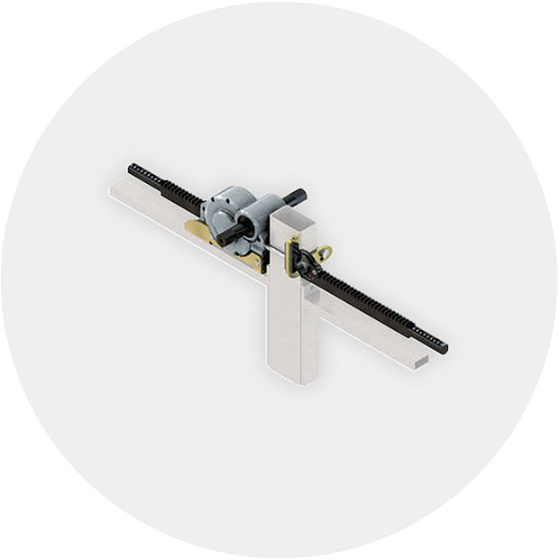 Lock Rack & pinions LZG24