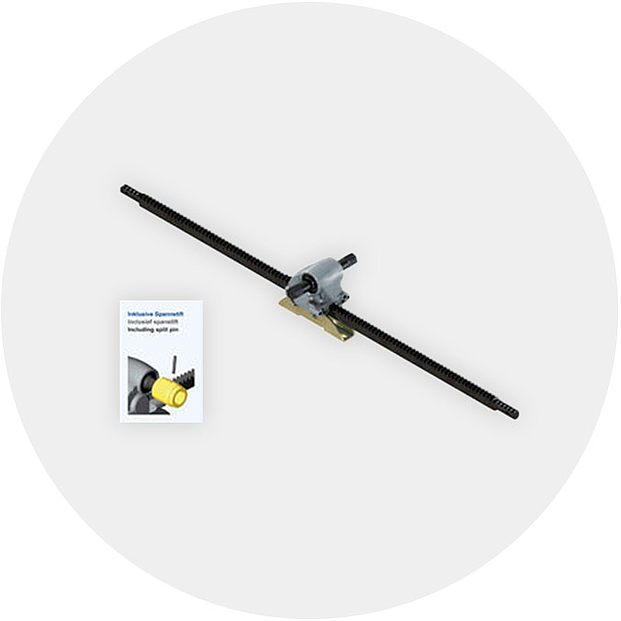 Lock Rack & pinions LZG20